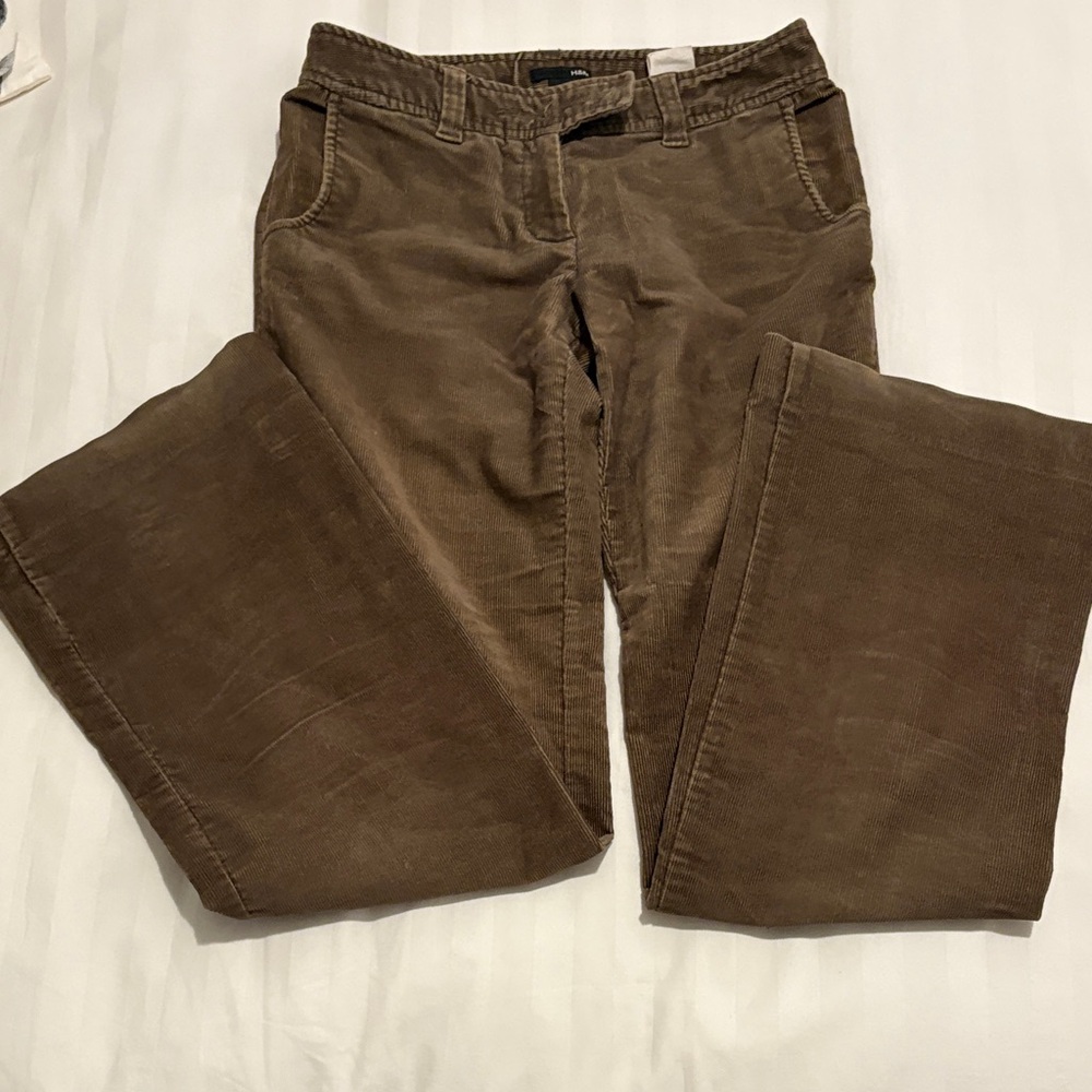 H&M Brown Straight Leg Pants